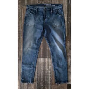 Gap Skinny Roll Up Blue Jeans Women's Size 16